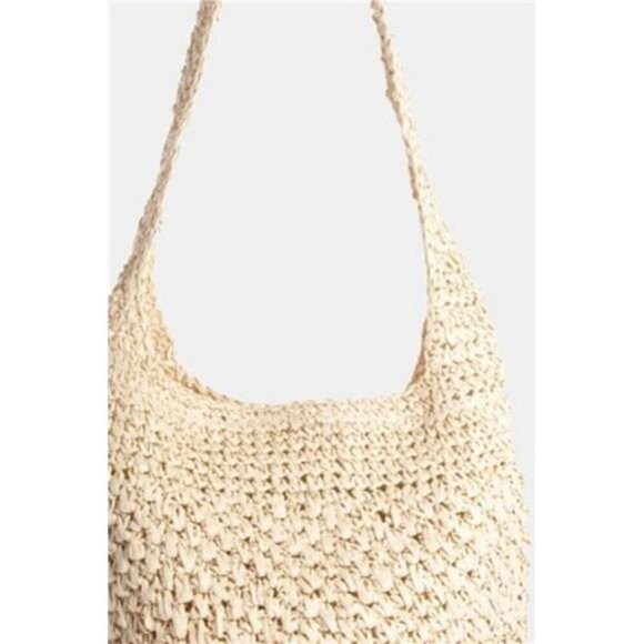 Fame Intricate Braided Hobo Shoulder Bag - Picture 3 of 3